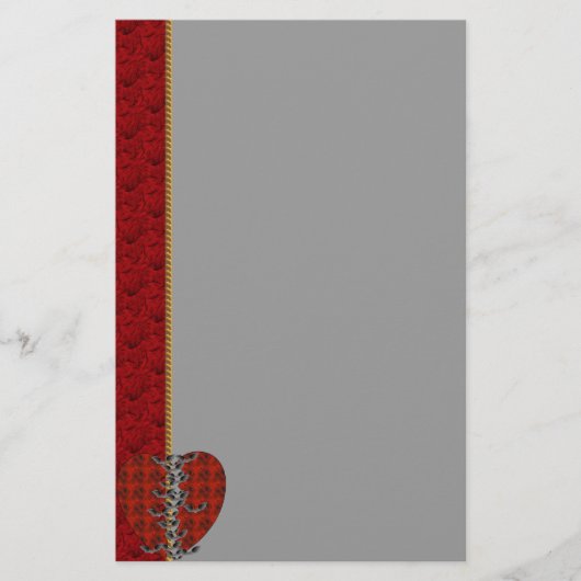 Bat Heart Briefpapier (Voorkant)