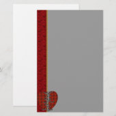 Bat Heart Briefpapier (Voorkant / Achterkant)