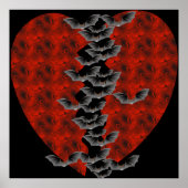 Bat Heart Poster (Voorkant)