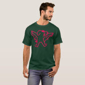 Bat hond jongen vriend t-shirt (Voorkant volledig)