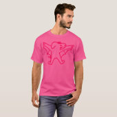 Bat hond jongen vriend t-shirt (Voorkant volledig)
