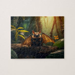 Bat Jigzaag Puzzle - Oerwoud Legpuzzel