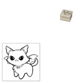 BAT Kat Rubber Stamp Rubberstempel (Gestempeld)