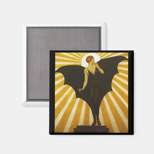 Bat Lady Magneet (Voorkant / Achterkant)