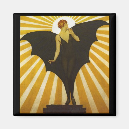 Bat Lady Magneet (Voorkant)