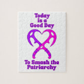 Bat’leth Heart - Smash the Patriarchy Legpuzzel (Verticaal)