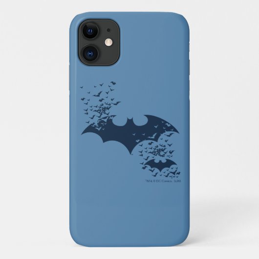 Bat Logo brandt in vleermuizen Case-Mate iPhone Case (Achterkant)
