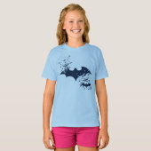 Bat Logo brandt in vleermuizen T-shirt (Voorkant volledig)