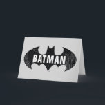 Bat Logo met Gotham Etching Kaart<br><div class="desc">Bat Logo met de contouren van Gotham City ingepakt.</div>