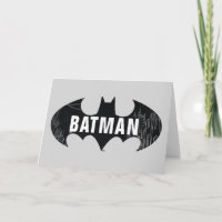 Bat Logo met Gotham Etching