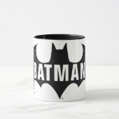 Bat Logo met Gotham Etching Mok (Midden)