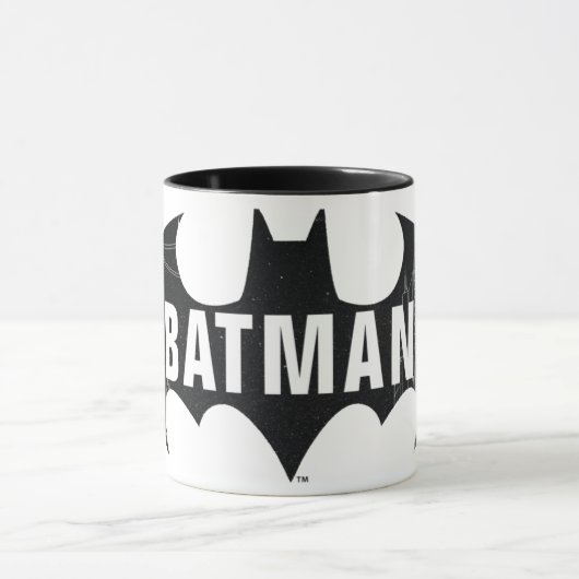 Bat Logo met Gotham Etching Mok (Midden)