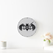 Bat Logo met Gotham Etching Ronde Klok (Huis)
