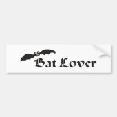 Bat Lover Bumpersticker (Voorkant)