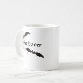 Bat Lover-ontwerp Koffiemok (Voorkant links)
