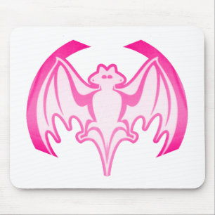Bat Magenta Inv Het MUSEUM Zazzle Gifts Muismat