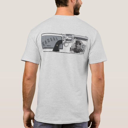Bat Masterson Legendary Lawman Deluxe T shirt (Achterkant)