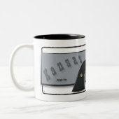 Bat Masterson Tweekleurige Koffiemok (Links)