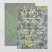 Bat Mitswa Kleurrijke Inkten Uitnodiging (Voorkant / Achterkant)