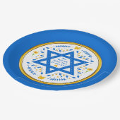 Bat Mitswa Papieren Borden. Gepersonaliseerd Papieren Bordje (Gekanteld)