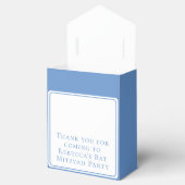 Bat Mitswa Party Lichtblauwe Davidsster Bedankdoosjes (Geopend)