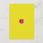 Bat Mitzvah Bar Mitzvah Confetti Reception Card Informatiekaartje (Achterkant)