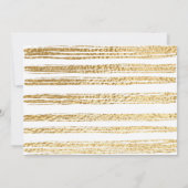 Bat Mitzvah Bar Mitzvah Elegante uitnodiging (Achterkant)