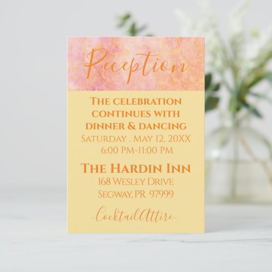 Bat Mitzvah Bar Mitzvah Gewoon Subtiel Informatiekaartje (Staand voorkant)