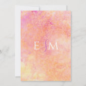 Bat Mitzvah Bar Mitzvah Gewoon Subtiele Uitnodigin Kaart (Achterkant)