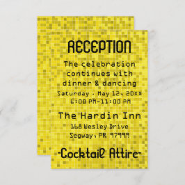 Bat Mitzvah Bar Mitzvah spel op Informatiekaartje