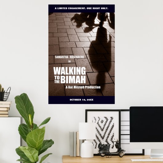 Bat Mitzvah Bimah Movie Poster (Thuiskantoor)