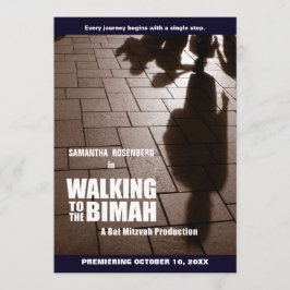 Bat Mitzvah Bimah Uitnodiging