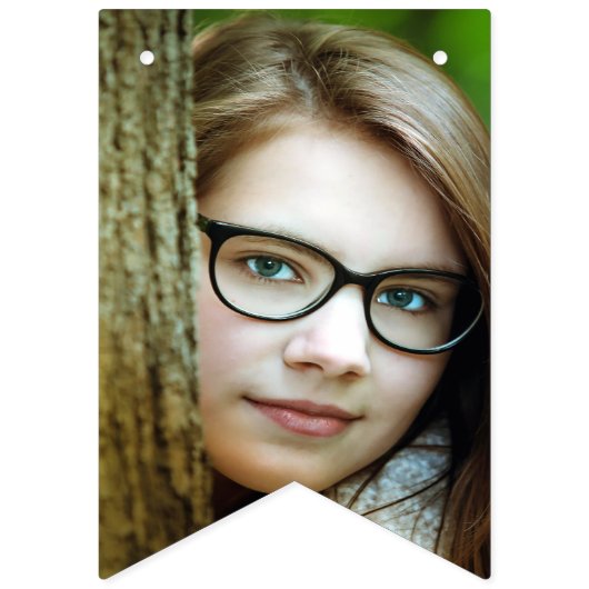 Bat Mitzvah Blauwe Opal Mazel Tov Facultatieve Fot Vlaggetjes (Tweede vlag)