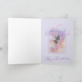 BAT MITZVAH BLOEMENRANDEGROET KAART (Binnen)