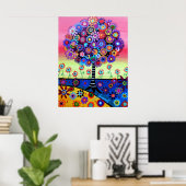 Bat Mitzvah - Boom van de biobar Poster (Thuiskantoor)