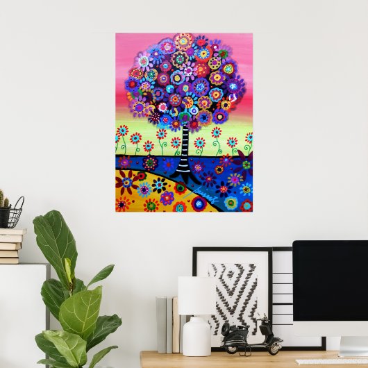 Bat Mitzvah - Boom van de biobar Poster (Thuiskantoor)