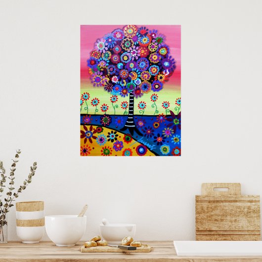 Bat Mitzvah - Boom van de biobar Poster (Keuken)