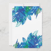 Bat Mitzvah Breeze Kaart (Achterkant)