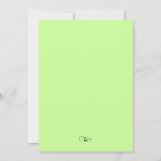 Bat Mitzvah Butterfly Border Multicolored Kaart (Achterkant)