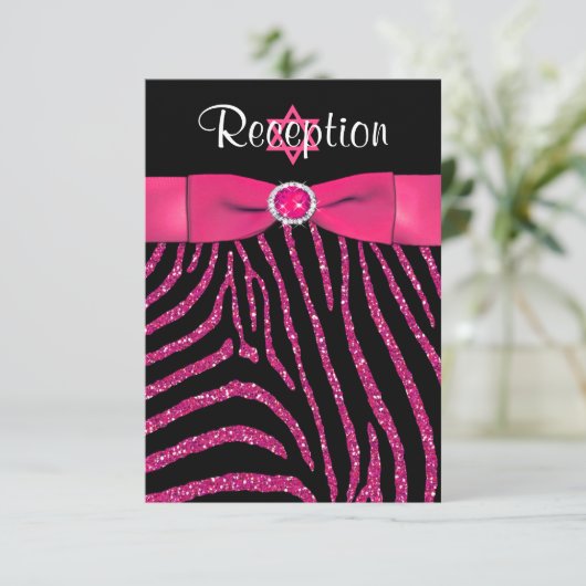 Bat Mitzvah Enclosure Kaart (Staand voorkant)