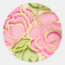 Bat Mitzvah Gepilde Waterverf Roze rozen