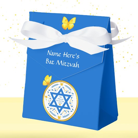 Bat Mitzvah Giveaways Ideeën, Bat Mitzvah Bedankdoosjes