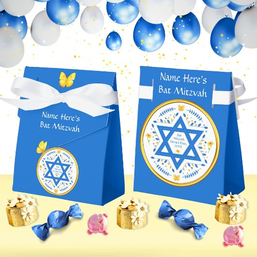 Bat Mitzvah Giveaways Ideeën, Bat Mitzvah Bedankdoosjes