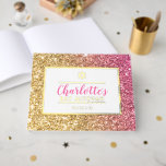 BAT MITZVAH glam chic cool luxe roze goud glitter Gastenboek<br><div class="desc">door kat massard >> WWW.SIMPLYSWEETPAPERIE.COM <<<<</div>
