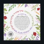 Bat Mitzvah Hafrashat Challah Yehi Ratzon Favor<br><div class="desc">Plannen van een Challah-thema Bat Mitswa-viering? Je zit goed bij ons! Met bijpassende Challah Dough-Hoesjes, schorten Invites en meer. Ook maakt een mooie Gemeenschap Challah Bake Take-Home gunst. Neem contact met ons op over wholesale-prijskortingen. e-mail: BestDressedBread@gmail.com Een prachtige magneet met de volledige tekst van De Hebreeuwse Zegen zei toen 'Het...</div>