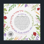 Bat Mitzvah Hafrashat Challah Yehi Ratzon Favor<br><div class="desc">Plannen van een Challah-thema Bat Mitswa-viering? Je zit goed bij ons! Met bijpassende Challah Dough-Hoesjes, schorten Invites en meer. Ook maakt een mooie Gemeenschap Challah Bake Take-Home gunst. Neem contact met ons op over wholesale-prijskortingen. e-mail: BestDressedBread@gmail.com Een prachtige magneet met de volledige tekst van De Hebreeuwse Zegen zei toen 'Het...</div>