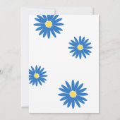 Bat Mitzvah heerlijke tekst van het Daisy Message  Kaart (Achterkant)