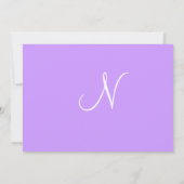 Bat Mitzvah Invitation Naomi Flower Garden Hebreeu Kaart (Achterkant)