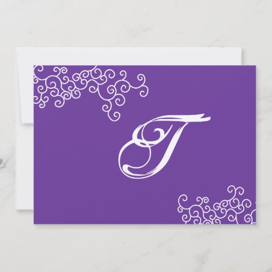 Bat Mitzvah Invitation Talia 216 Colour Choices Kaart (Achterkant)