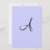 Bat Mitzvah Invitations Allison Sweet Flowers Grey Kaart (Achterkant)